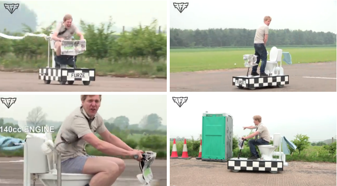 Motor, Toalett, VideoExtra, England